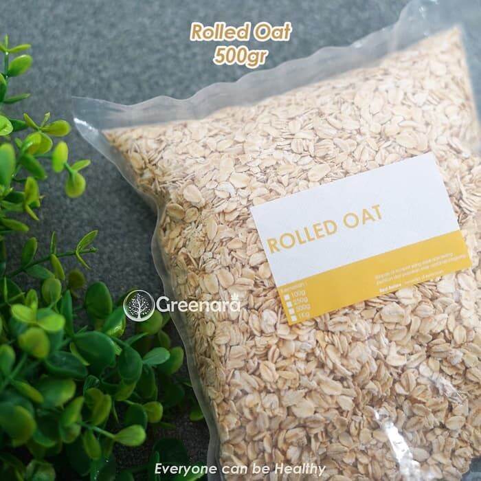PROMO!!! Rolled Oat Natural 500gr / Regular ORDER JUGA Oatmeal quaker