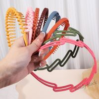 【Ready Stock】 ↂ✇ C18 New Styles Best Selling Hair Hoop for Wave All-match Scrub Hair Band Fashion Headband for Women Girl Hair Accessories Headwear