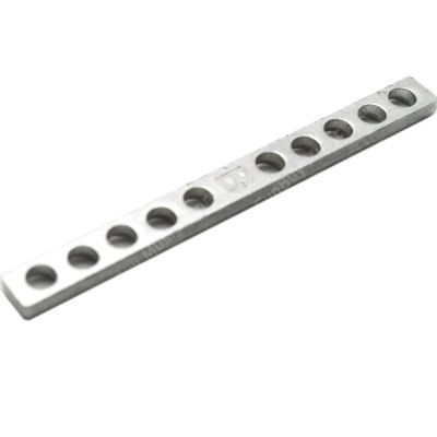 ‘【；】 20Pcs 10 Holes Guitar Humbucker Dual Coils Neck Bridge Pickup Keeper Bars For Electric Guitars Parts 50Mm 52Mm