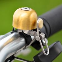 ROCKBROS Bike Retro Horn Bicycle Vintage Brass Bell Mini Portable Ring Clear Sound Quality MTB Road Cycling Accessories