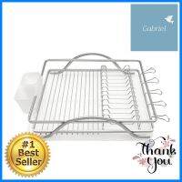 ชั้นคว่ำจานอะลูมิเนียมมีที่ใส่ช้อน KECH TA-6151AALUMINIUM DISH DRAINER RACK KECH TA-6151A **ขายดีที่สุด**