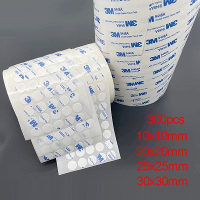 300pcs 3M Double Sided Tape Strong Ultra Thin High Adhesive Cotton Cinta Doble Cara Adhesiva Manualidades for Handicraft Making