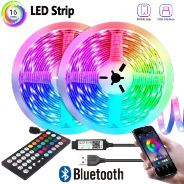 DC 5V Bluetooth RGB 3535 LED Strip Light Smart Phone Control