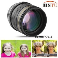 JINTU 85มม. F/ 1.8ภาพบุคคล Aspherical เลนส์สำหรับ Nikon เทเลโฟโต้ D5400 D3200 D3400 D5200 D5600 D7200 D810 D800 D850 D90กล้อง DSLR