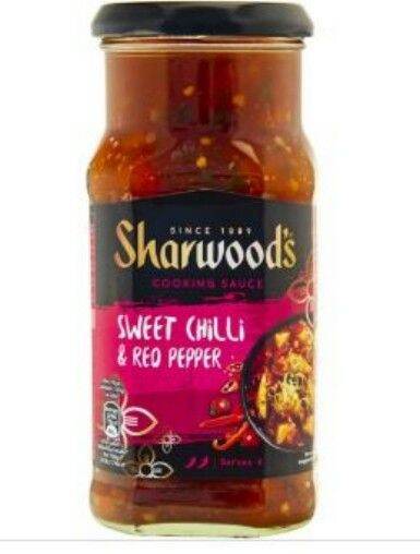 Sharwoods Sweet Chili And Red Pepper 425g Th