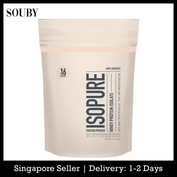 Isopure Unflavored Protein, Whey Isolate, 25g Protein, Zero Carb & Keto  Friendly, 2 Ingredients, 16 Servings, 1 Pound (Packaging May Vary) in 2023