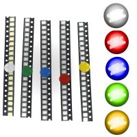 100pcs 3528 (1210) SMD LED Emitting Diode Lamp Chip Light Beads Warm White Red Green Blue Yellow Orange UV Pink RGB Micro 3V SMTElectrical Circuitry P