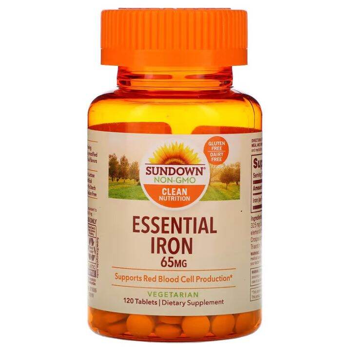 Essential Iron, 65 mg, 120 Tablets | Lazada PH