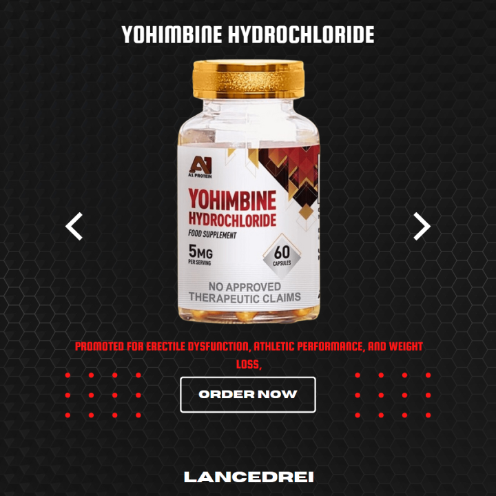 A1 Protein Yohimbine Hydrochloride 60 Capsules Lazada Ph 8345