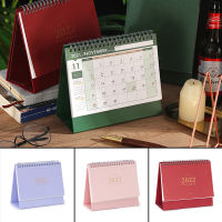 TAC 2022 Metal Coil Desk Calendar Portable Schedule Simple Desktop Ornament For Home Living Room Office New