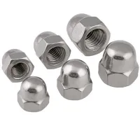 DIN1587 316 Stainless Steel Cap Nut Round Head Screw Cap M3 M4 M5 M6 M8 M10-M20