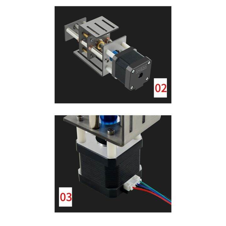 cnc-z-axis-sliding-table-cnc-router-kit-diy-milling-small-transmission-module-100mm-distance-wood-miller-z-axis-motor