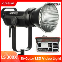 Aputure LS-300X Bi-color LED Video Light สองสี,ไฟนิรภัยระดับมืออาชีพไฟสตูดิโอไฟ Led 2700K-5600K 350W V-Mount