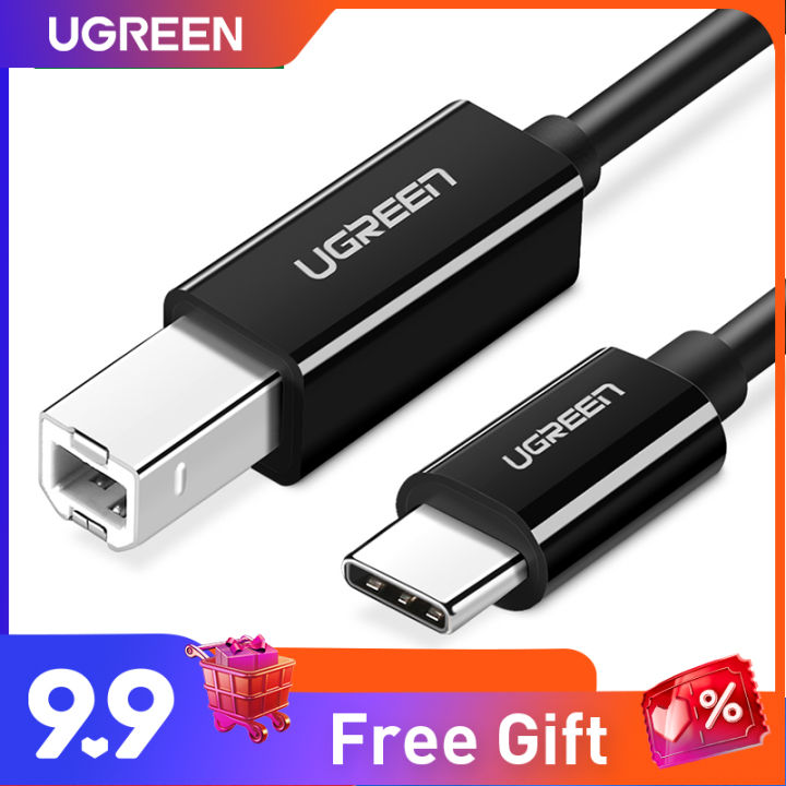 UGREEN USB C to USB Type B 2.0 Cable Type C Printer Scanner Cord and More  Lazada PH
