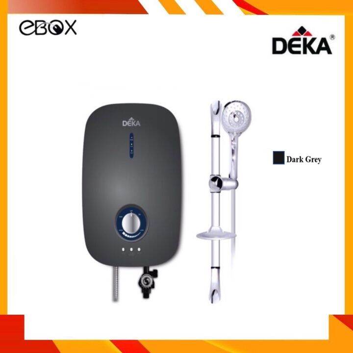 Deka E800 Water Heater with DC Inverter Silent Pump(Dark Grey) | Lazada