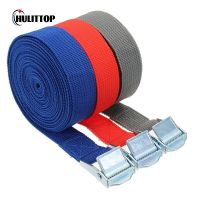 【YD】 Car Tension Rope Tie Down Ratchet Luggage Lashing 5m x 25mm With Tensioner Metal Buckle Tow