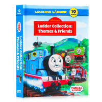 Childrens English original picture book Thomas and friends learning ladder small train Thomas and friends hardcover collection of 10 story sets graded reading animation original books