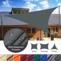 5/3.6/3/2M Triangle Shade Sail Waterproof Sunshade Sail Canopy 98 UV Block Awning with Free Rope for Garden Patio Pergola Gazebo