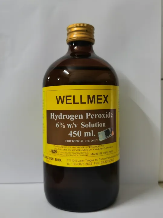 HYDROGEN PEROXIDE 6,400ML (REMOVE DRESSING FROM WOUNDS UNTUK LEMBU