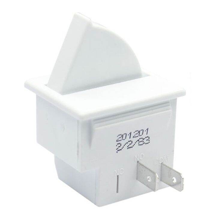 Hometool 2/3 Pin Refrigerator Door Light Switch AC 5A 250V White Switch