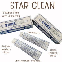 Star clean Aluminum Stainless Brass superior shine whit No Buffing  สตาร์คลีน ขัดเงา ทองเหลือง แสตนเลส อลูเนียม และเคลือบ