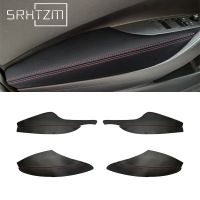 ✈◊ Microfiber Car Door Panel Armrest Leather Protective For Toyota Corolla 2019 2020 2021 Car Accessories Interior