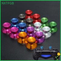 NXTFGB 2pcs สีสัน ทดแทน โลหะ กริป อลูมิเนียม แอนะล็อก Thumbstick จอยสติ๊กควบคุม