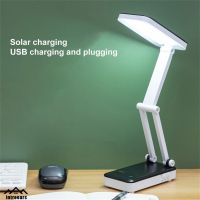 ▣❁ Desk lamp rechargeable solar foldable desk lamp portable adjustable desk lamp led eye protection small table lamp bedside study lamp 26LEDs lights USB charging INTRO