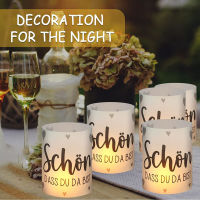 Lampshade Decoration Accessories Party Dressing DIY Candle Table Decorations Candle Cover German Candle Cover