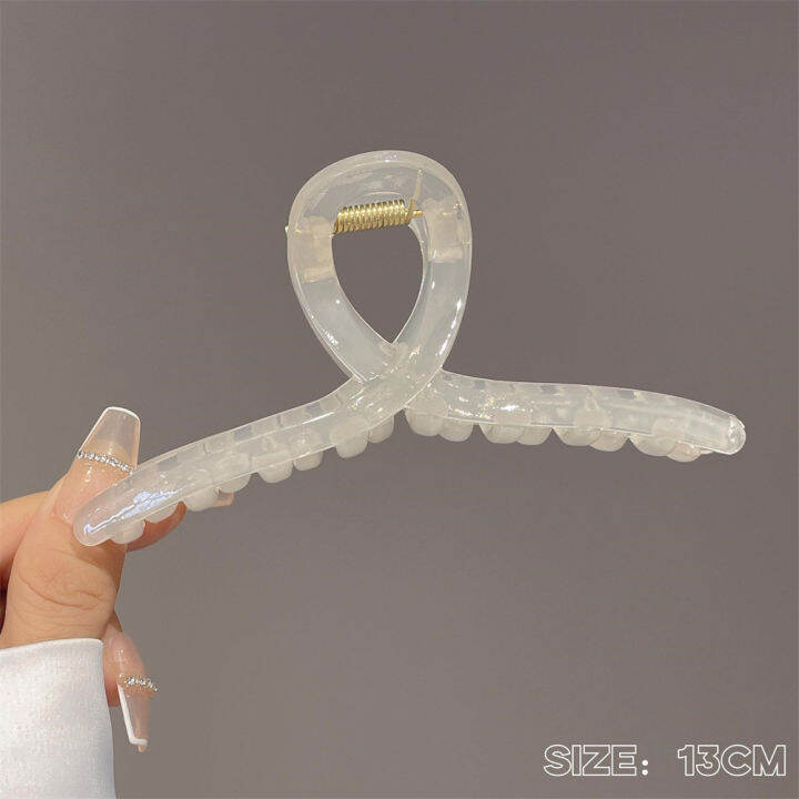 large-girl-transparent-women-coiled-acrylic-hairpin-hair-clip-hair-claw