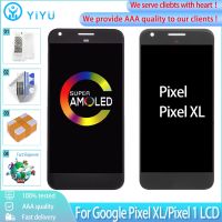 AMOLED อะไหล่ทดแทนประกอบ Google Pixel XL จอแสดงผล LCD แบบสัมผัสหน้าจอไม่ตายพิกเซล Digitizer สำหรับ Google Pixel 1 LCD