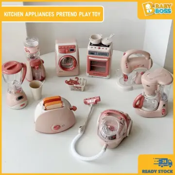 My Play Kitchen Appliances, Toy Blender, Mixer and Coffee Machine