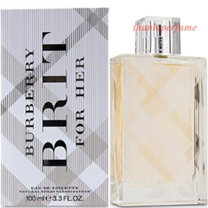 Nước Hoa Nữ 100ml Burberry Brit For Her. 