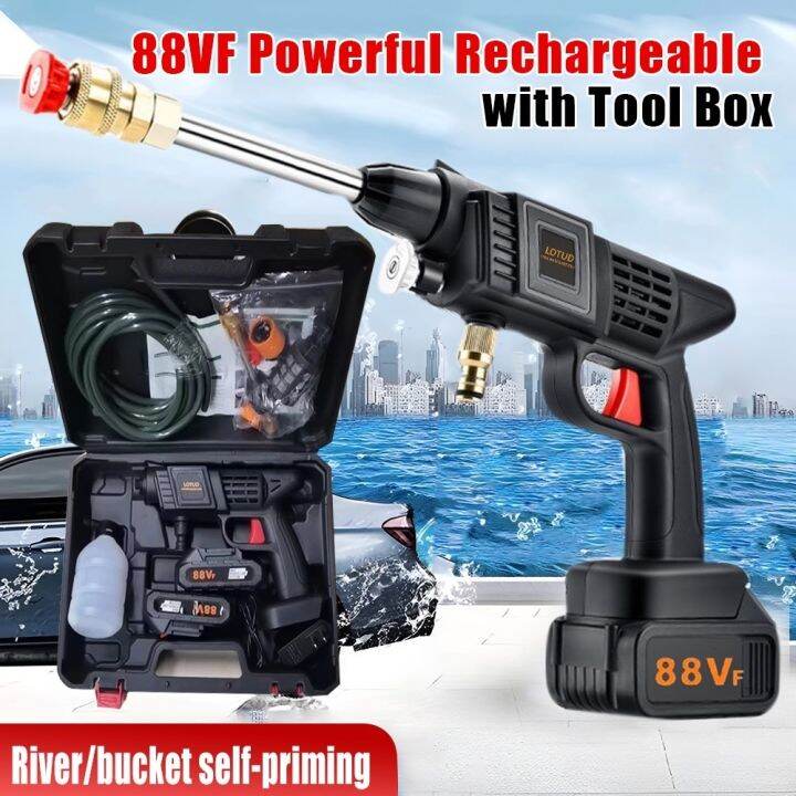 pressure washer Pressure Washer 88VF Portable Rechargeable Home Car