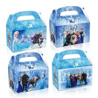 [HOT YAPJLIXCXWW 549] Disney Frozen Candy Box Party ซัพพลายเออร์กล่องของขวัญสำหรับเด็กผู้หญิงตกแต่งงานเลี้ยงวันเกิด Baby Shower Elsa Olaf Party Favors