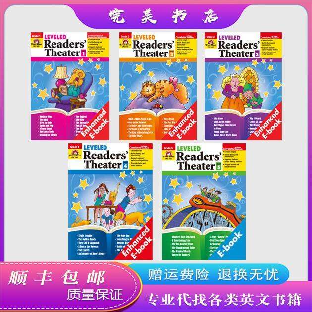 Evan-Moor Leveled Readers' Theater Grade 1/2/3/4/5. | Lazada PH