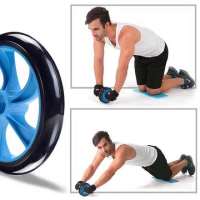 YOLO YOGA ลูกกลิ้ง บริหารหน้าท้อง 16 CM ลูกกลิ้งฟิตเนส AB Wheel ล้อออกกำลังกาย แบบล้อคู่ ฟรีแผ่นรองเข่า Starter Wheel บริหารหน้าท้อง บริหารกล้ามท้อง ล้อกลิ