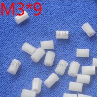 M3x9 9mm white Nylon Hex Female Female Standoff Spacer Threaded Hexagonal Spacer Standoff Spacer brand new plastic screw 100pcs