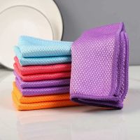 Kitchen fish scale cloth cleaning towel anti-oil cloth can absorb absorbent glass window tray magic cleaning cloth 30 * 40 Other Specialty Kitchen Too