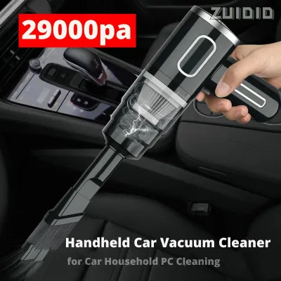New 29000Pa Wireless Handheld Car Vacuum Cleaner Mini Cleanering Small Vacuum Cleaners Blower For Pc Household Home Appliance