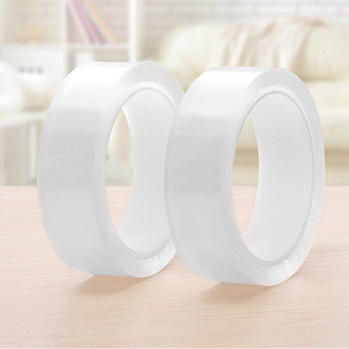 nano-tape-washable-multi-purpose-tapes-for-fixing-bedroom-carpet-sockets-traceless-double-sided-tape-gadgets-acrylic-universal-adhesives-tape