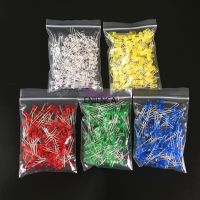 ✳ 100pcs 5mm LED Diode 5 Mm Assorted Kit White Green Red Blue Yellow Orange Pink Purple Warm White DIY Light Emitting Diode