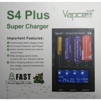 DLZ ส่งฟรี เครื่องชาร์จถ่าน Vapcell S4 Plus ของแท้เช็คโค๊ตได้ อุปกรณ์ชาร์จแบตเตอรี่