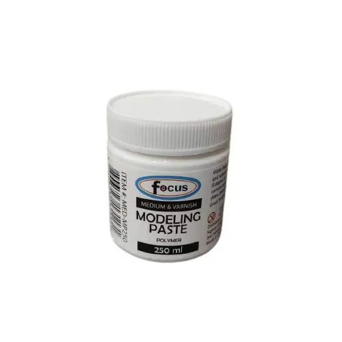 White Gesso Polymer/ Modeling Paste [250ml] Focus Lazada PH