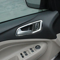 My Good Car ABS Chrome Interior Handle Trim Inner Door Handle Decoration Trim Sticker For ford Kuga Escape 2013 - 2017