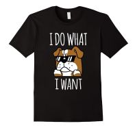 I Do What I Want English Bulldog T Shirt Funny Dog 2019 New Arrival T Shirt Casual Men Clothing Nerd T Shirts XS-6XL