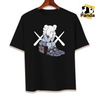 COD เสื้อยืด Kaws Fashion T-Shirt Unisex Women Mens Short-Sleeved tshirt Cotton Top เสื้อยืด เสื้อยืดคอกลม