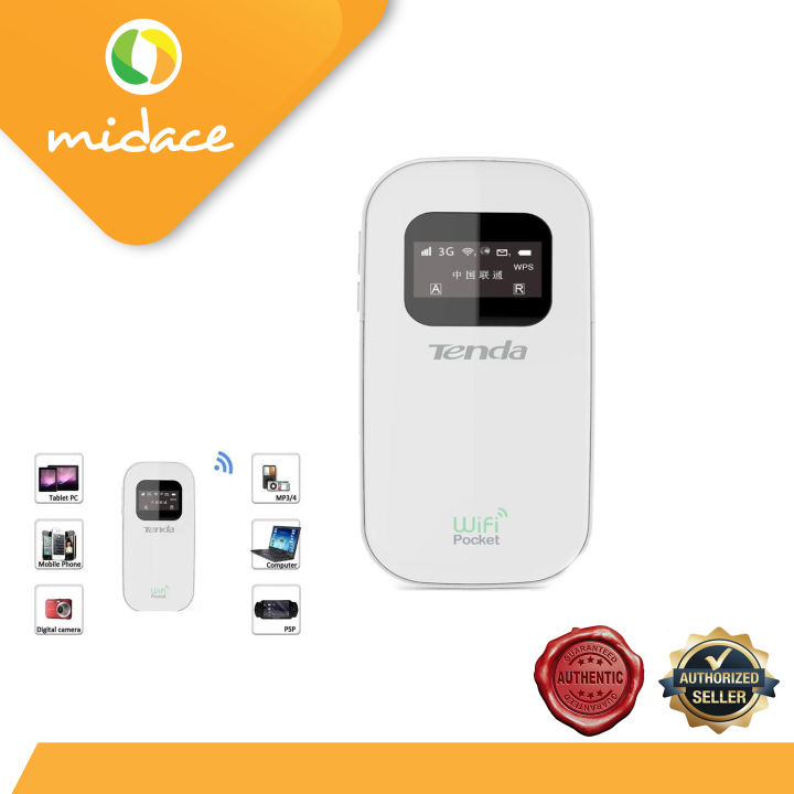 animation Moske millimeter Tenda TD-3G185 3G Wifi Modem Router (White) | Lazada PH