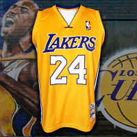 เสื้อบาส เสื้อบาสเกตบอลnba Los Angeles Lakers ลอส แองเจลิส เลเกอร์ส #BK0008 รุ่น Special Kobe Bryant#24 ไซส์ S-3XL