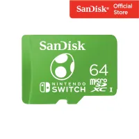 SanDisk and Nintendo Cobranded microSDXC SQXAO, 64GB, U3, C10, UHS-1, 100MB/s R, 90MB/s (SDSQXAO-064G-GN3ZN)